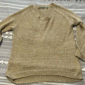 Crew neck bling sweater